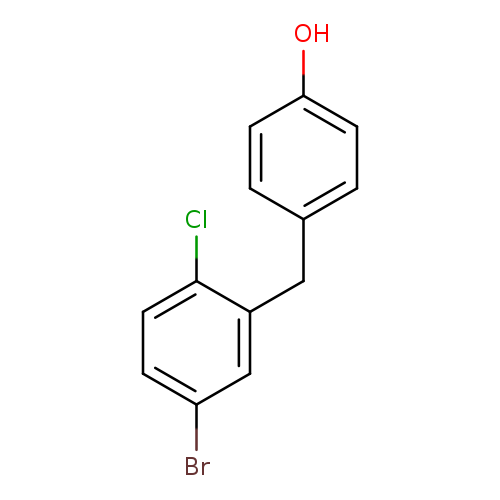 4-[(5-Bromo-2-chlorophenyl)methyl]phenol