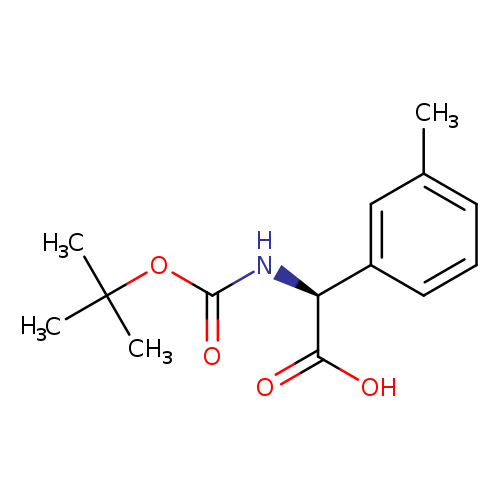 (S)-2-((tert-Butoxycarbonyl)amino)-2-(m-tolyl)acetic acid