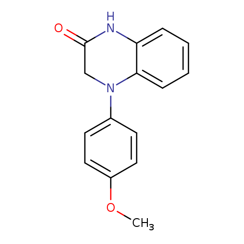 4-(4-methoxyphenyl)-1,2,3,4-tetrahydroquinoxalin-2-one