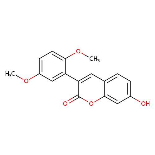 3-(2,5-dimethoxyphenyl)-7-hydroxy-2H-chromen-2-one