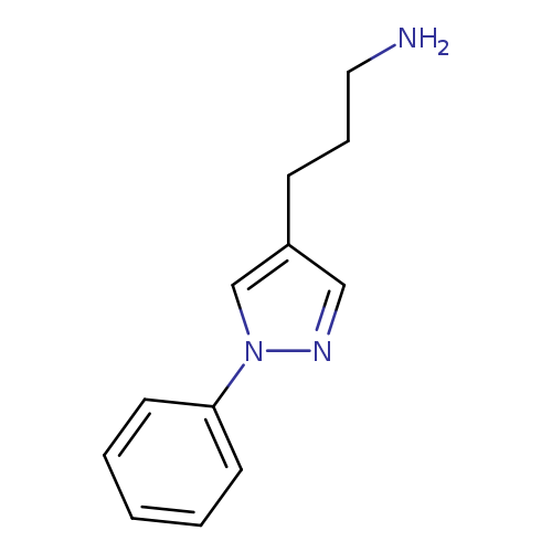 3-(1-phenyl-1H-pyrazol-4-yl)propan-1-amine