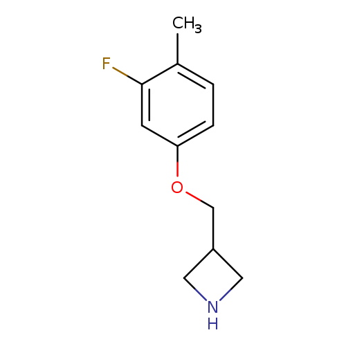 3-[(3-Fluoro-4-methylphenoxy)methyl]azetidine
