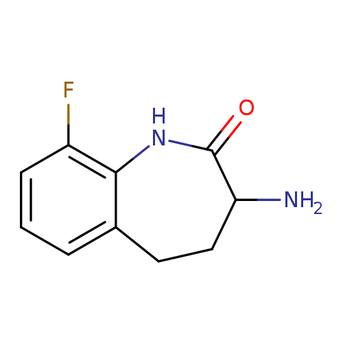 3-Amino-9-fluoro-1,3,4,5-tetrahydro-2H-benzo[b]azepin-2-one