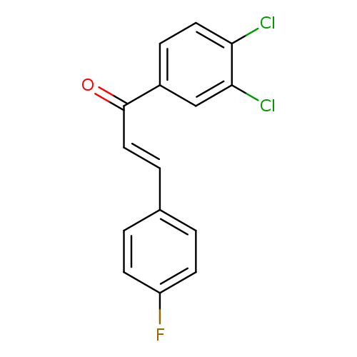 (2E)-1-(3,4-dichlorophenyl)-3-(4-fluorophenyl)prop-2-en-1-one