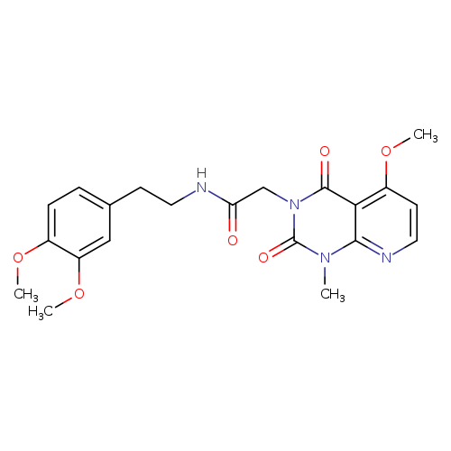 N-[2-(3,4-dimethoxyphenyl)ethyl]-2-{5-methoxy-1-methyl-2,4-dioxo-1H,2H,3H,4H-pyrido[2,3-d]pyrimidin-3-yl}acetamide
