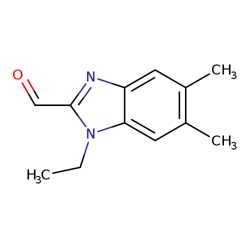 1-Ethyl-5,6-dimethyl-1h-benzimidazole-2-carbaldehyde