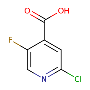 2-Chloro-5-fluoroisonicotinic acid