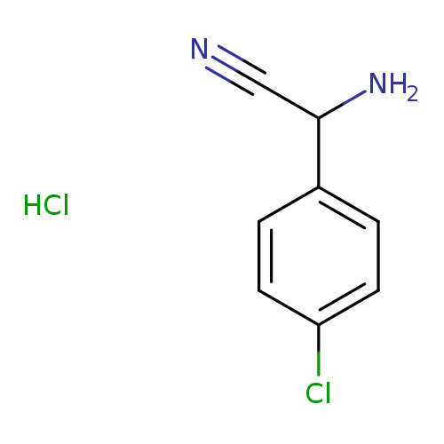 2-Amino-2-(4-chlorophenyl)acetonitrile hydrochloride
