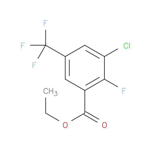 Ethyl 3-chloro-2-fluoro-5-(trifluoromethyl)benzoate