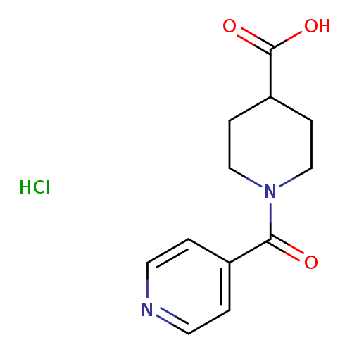 1-(pyridine-4-carbonyl)piperidine-4-carboxylicacidhydrochloride