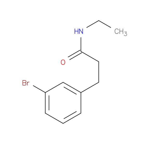 3-(3-Bromophenyl)-N-ethylpropanamide