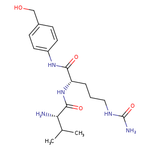 L-Ornithinamide, L-valyl-N5-(aminocarbonyl)-N-[4-(hydroxymethyl)phenyl]-