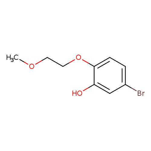 5-Bromo-2-(2-methoxyethoxy)phenol