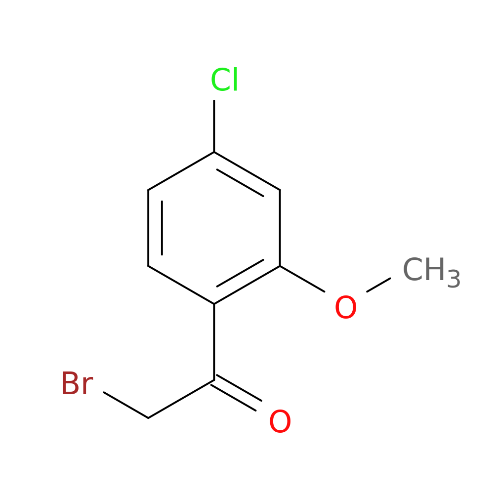2-Bromo-1-(4-chloro-2-methoxyphenyl)ethanone