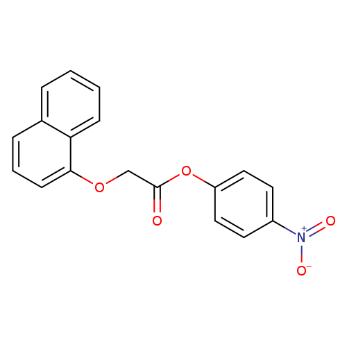 4-nitrophenyl 2-(naphthalen-1-yloxy)acetate