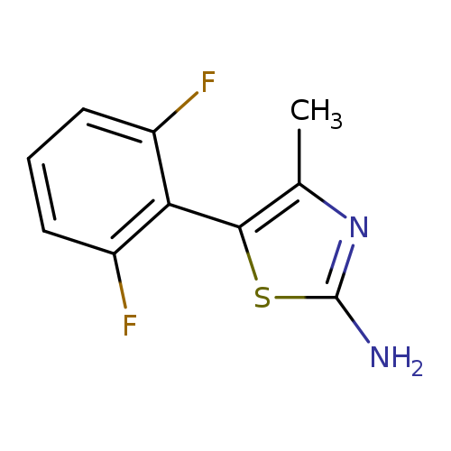 5-(2,6-difluorophenyl)-4-methyl-1,3-thiazol-2-amine