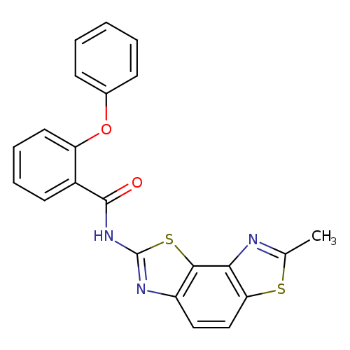 N-{11-methyl-3,10-dithia-5,12-diazatricyclo[7.3.0.0^{2,6}]dodeca-1(9),2(6),4,7,11-pentaen-4-yl}-2-phenoxybenzamide