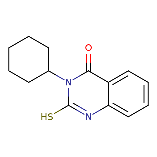 3-Cyclohexyl-2-thioxo-2,3-dihydroquinazolin-4(1H)-one