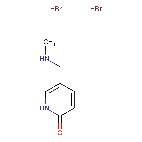 5-((methylamino)methyl)pyridin-2(1H)-one dihydrobromide
