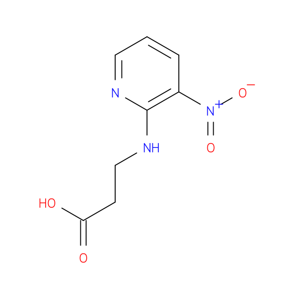 3-((3-Nitropyridin-2-yl)amino)propanoic acid