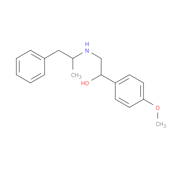 1-(4-methoxyphenyl)-2-[(1-phenylpropan-2-yl)amino]ethan-1-ol