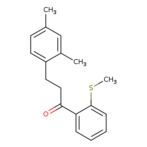 3-(2,4-Dimethylphenyl)-2'-thiomethylpropiophenone