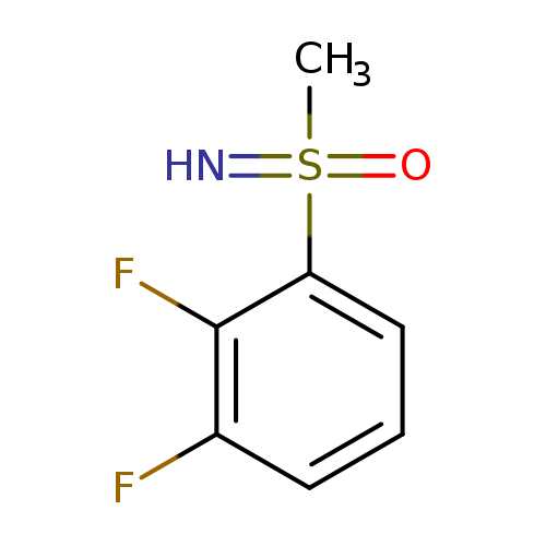 (2,3-difluorophenyl)(imino)methyl-lambda6-sulfanone