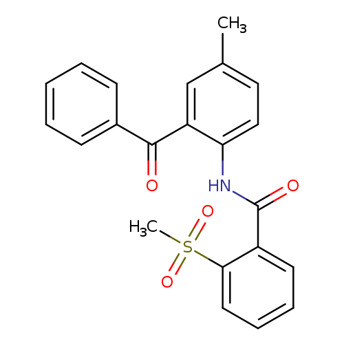 N-(2-benzoyl-4-methylphenyl)-2-methanesulfonylbenzamide
