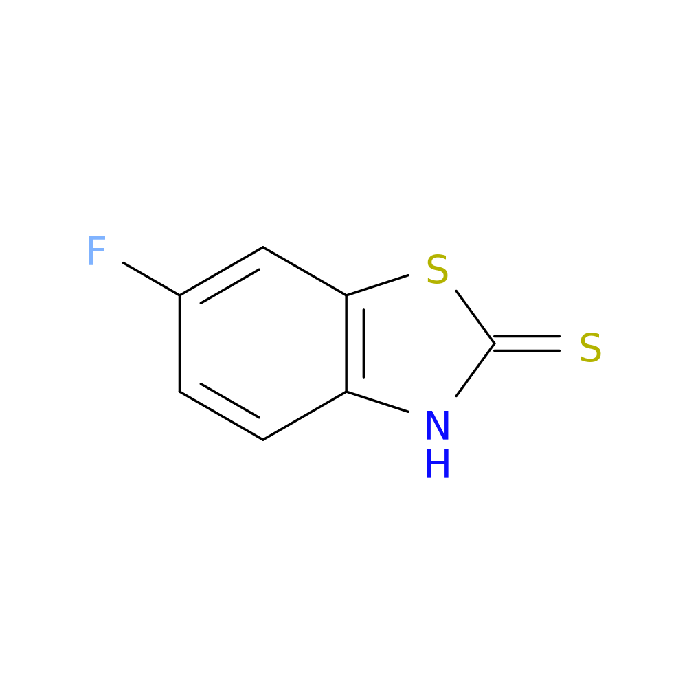6-Fluorobenzo[d]thiazole-2(3H)-thione