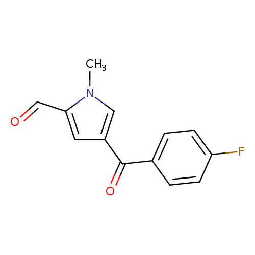 1H-Pyrrole-2-carboxaldehyde, 4-(4-fluorobenzoyl)-1-methyl-