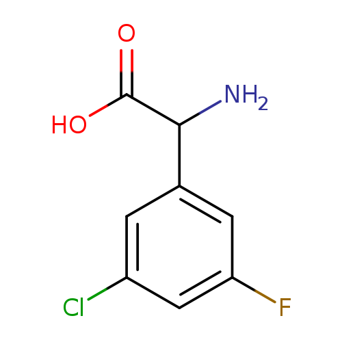 2-((3-Chloro-5-fluorophenyl)amino)acetic acid