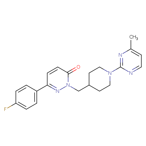 6-(4-fluorophenyl)-2-{[1-(4-methylpyrimidin-2-yl)piperidin-4-yl]methyl}-2,3-dihydropyridazin-3-one