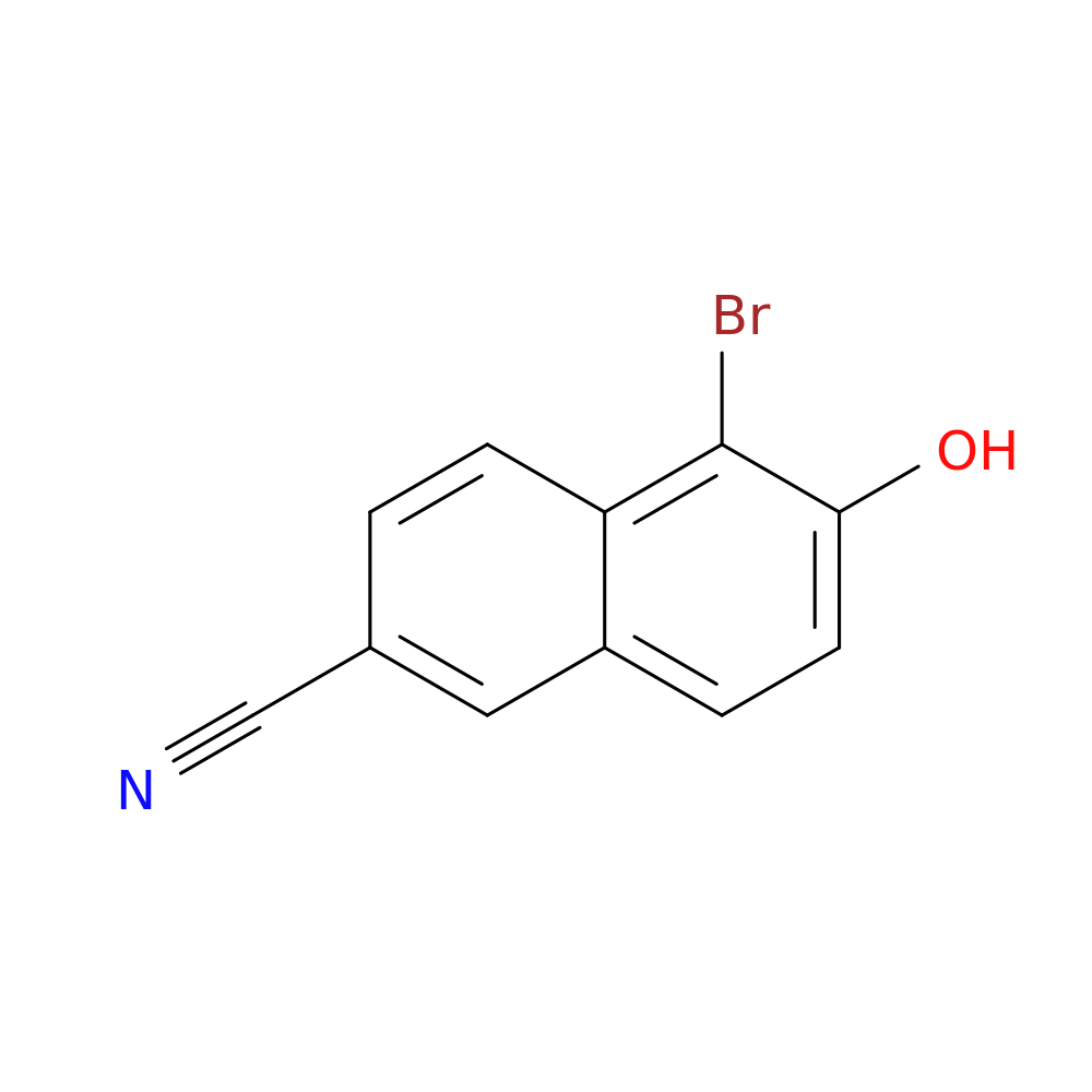 5-Bromo-6-Hydroxy-2-Naphthonitrile