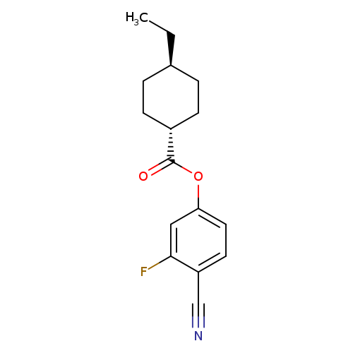 4-CYANO-3-FLUOROPHENYL TRANS-4-ETHYLCYCLOHEXANECARBOXYLATE