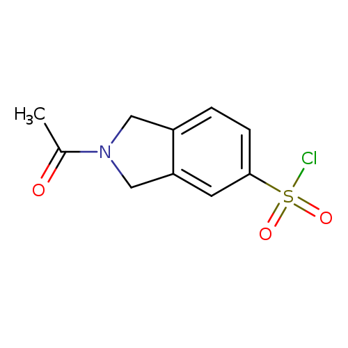 2-acetyl-2,3-dihydro-1H-isoindole-5-sulfonyl chloride