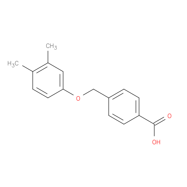 4-[(3,4-dimethylphenoxy)methyl]benzoic acid