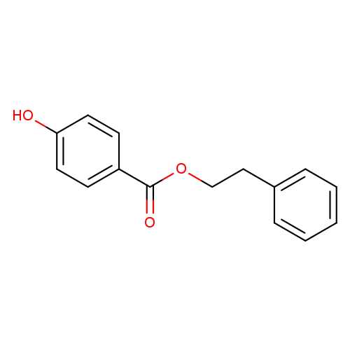 Benzoic acid, 4-hydroxy-, 2-phenylethyl ester