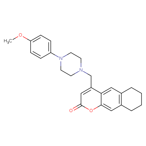 4-{[4-(4-methoxyphenyl)piperazin-1-yl]methyl}-2H,6H,7H,8H,9H-cyclohexa[g]chromen-2-one
