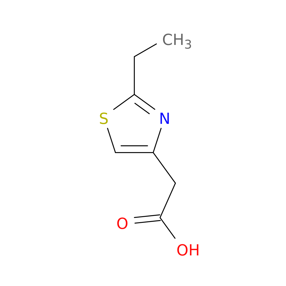 2-(2-ethyl-1,3-thiazol-4-yl)acetic acid