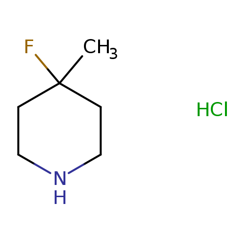 Piperidine, 4-fluoro-4-methyl-, hydrochloride (1:1)