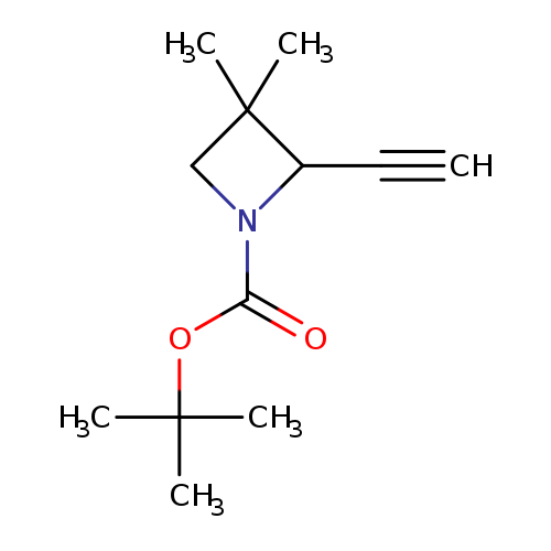 tert-butyl2-ethynyl-3,3-dimethylazetidine-1-carboxylate