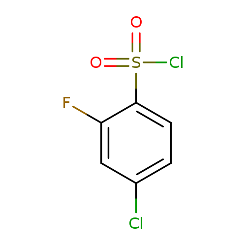Benzenesulfonyl chloride, 4-chloro-2-fluoro-