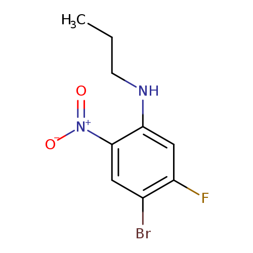 4-Bromo-5-fluoro-2-nitro-N-propylaniline