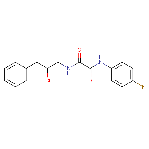 N-(3,4-difluorophenyl)-N'-(2-hydroxy-3-phenylpropyl)ethanediamide