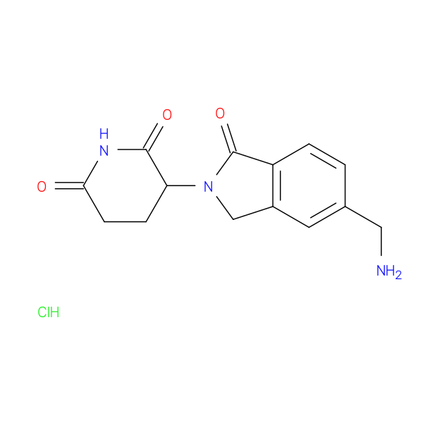 3-[5-(aminomethyl)-1-oxo-2,3-dihydro-1H-isoindol-2-yl]piperidine-2,6-dione hydrochloride