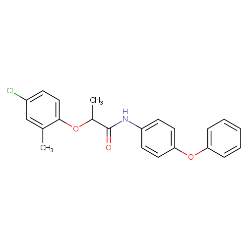 2-(4-chloro-2-methylphenoxy)-N-(4-phenoxyphenyl)propanamide