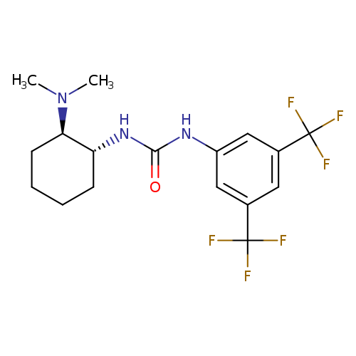 N-[3,5-Bis(trifluoromethyl)phenyl]-N'-[(1R,2R)-2-(dimethylamino)cyclohexyl]urea