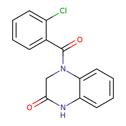4-(2-chlorobenzoyl)-1,2,3,4-tetrahydroquinoxalin-2-one