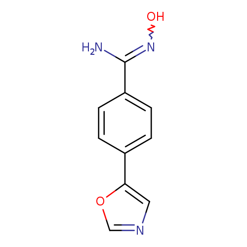 N'-hydroxy-4-(1,3-oxazol-5-yl)benzenecarboximidamide