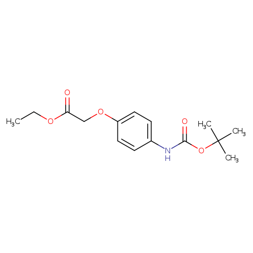 Ethyl 2-(4-{[(tert-butoxy)carbonyl]amino}phenoxy)acetate